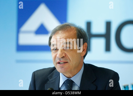 Düsseldorf, Allemagne, Fernandez Verdes, chef de la direction de groupe Hochtief Construction Essen Banque D'Images