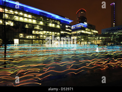 Vitesse de la lumière, Salford 2013 Banque D'Images