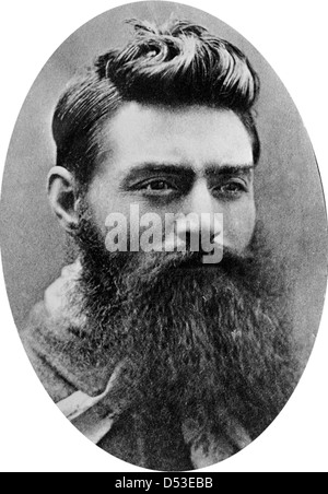 NED KELLY (1854/5-1880) Irish-Australian bushranger le jour avant son exécution Banque D'Images