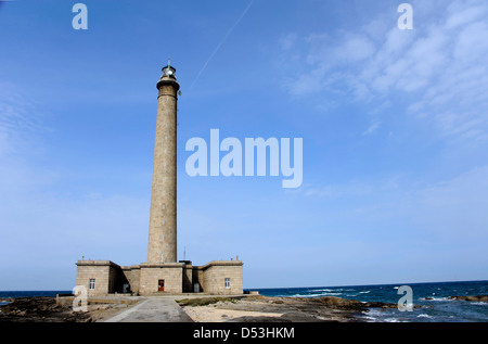 La pointe de Barfleur, le phare de Gatteville,Manche,Basse-Normandie,Cotentin,France Banque D'Images