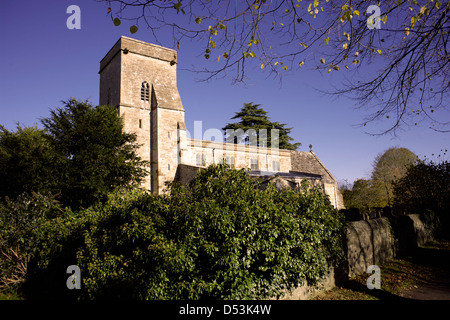 Eglise St Mary Rousham Oxfordshire Oxon England UK GO l'Angleterre rurale English Grande-bretagne British village rural Banque D'Images