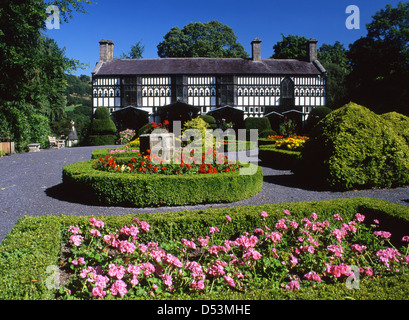 Maison et jardin de Plas Newydd Llangollen Accueil de la "Ladies of Llangollen Denbighshire' le Nord du Pays de Galles Banque D'Images