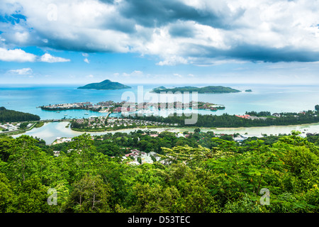 Eden Island, l'île de Mahé, Seychelles Banque D'Images