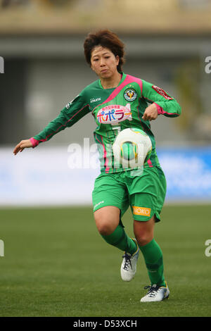 Nanase Kiryu (Beleza), le 23 mars 2013 - Football : Football /Plenus Nadeshiko League entre 2013 Kibikokusaidaigaku NTV Beleza FC 2-0 Stade Ajinomoto au charme West Field, Tokyo, Japon. (Photo de YUTAKA/AFLO SPORT) [1040] Banque D'Images