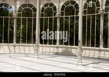 Crystal Palace, Parque del Buen Retiro, Madrid, Espagne Banque D'Images