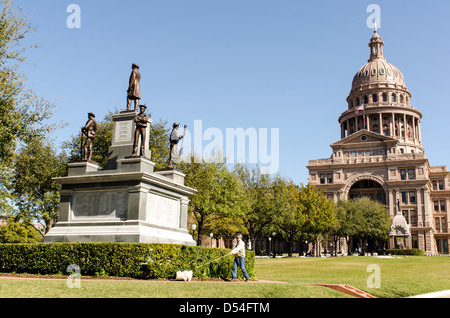 Capitol building Austin Texas United States Banque D'Images