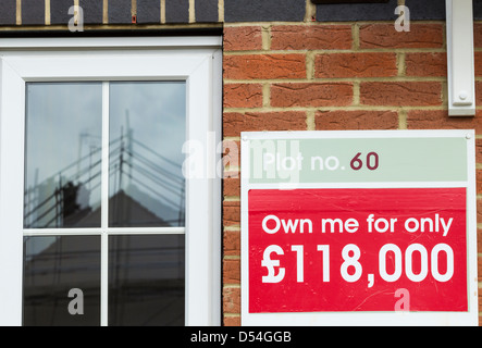 De nouvelles maisons dans Billingham près de Stockton on Tees, Angleterre du Nord-Est, Royaume-Uni Banque D'Images