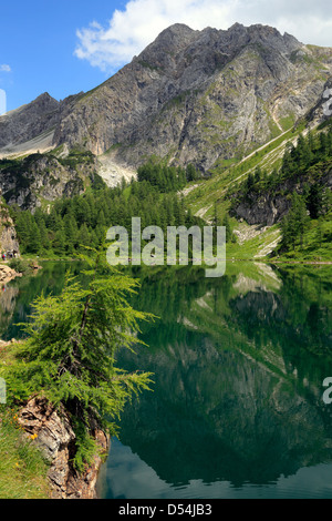 Wagrain, Autriche, l'Tappenkarsee dans l'Radstadt Tauern à Salzbourg Banque D'Images