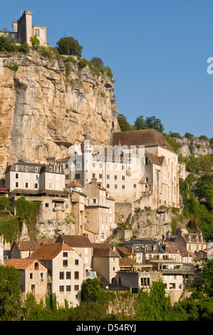 Rocamadour, Lot, Midi-Pyrénées, France Banque D'Images