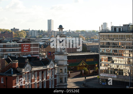 Vue sur Digbeth, centre-ville de Birmingham, Royaume-Uni Banque D'Images