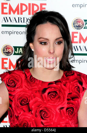 Londres, Royaume-Uni. Le 24 mars 2013. Beth Tweddle assister au Jameson Empire Awards au Grosvenor House Hotel de Londres. Credit : Maurice Clements / Alamy Live News Banque D'Images