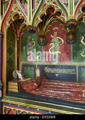 La cathédrale de Southwark monument Gower Banque D'Images