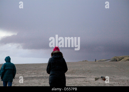 Bobble hat rose Banque D'Images