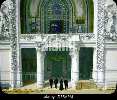 Exposition de Paris : Palais des Arts Décoratifs, Paris, France, 1900 Banque D'Images