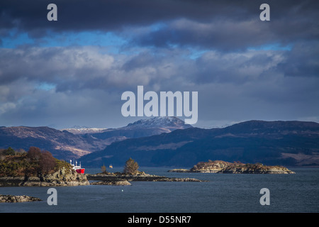 La pêche norvégienne bateaux amarrés à Kyle of Lochalsh, Western Highlands, Ecosse Banque D'Images