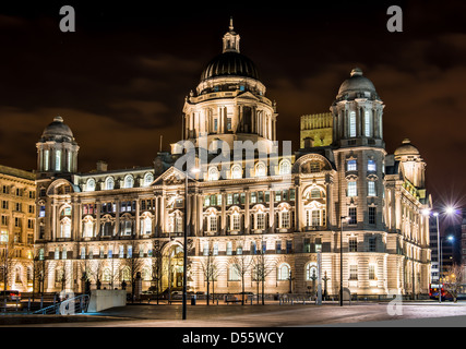 Port de Liverpool, Royaume-Uni Banque D'Images