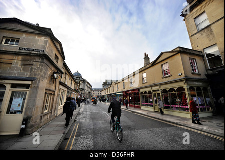 Vue générale du pont Pulteney à Bath Somerset UK Banque D'Images