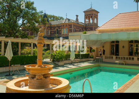 Piscine à Rippon Lea House Banque D'Images