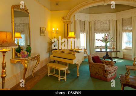 À l'intérieur de maison, Rippon Lea Elsternwick, Melbourne, Victoria, Australie Banque D'Images