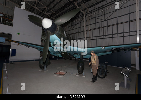 Junkers JU87, bombardier en piqué et des avions d'appui rapproché, à l'affiche à la Royal Air Force (RAF) Museum, London, England, UK Banque D'Images