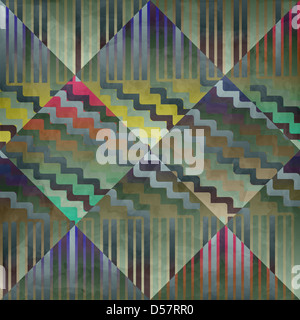 Résumé fond avec de nouveaux éléments colorés peuvent utiliser comme papier peint à la mode Banque D'Images