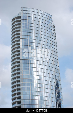 Le nouveau Musée des tours dans le centre-ville de Dallas, au Texas est un quartier vivant de l'expérience. Banque D'Images