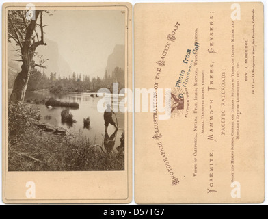 [Vallée de Yosemite de Rocky Ford] Banque D'Images