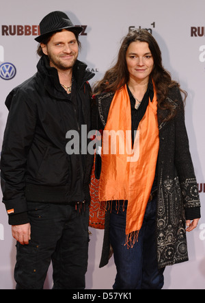 Markus Goller et Katja von Garnier à la première de 'Rubbeldiekatz' du Cinemaxx Potsdamer Platz Berlin, cinéma Banque D'Images