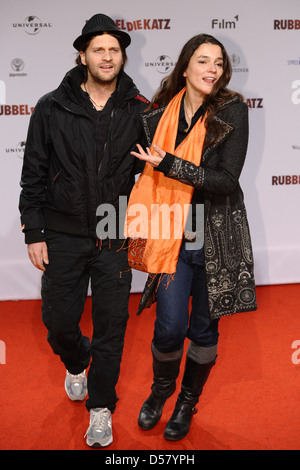 Markus Goller et Katja von Garnier à la première de 'Rubbeldiekatz' du Cinemaxx Potsdamer Platz Berlin, cinéma Banque D'Images