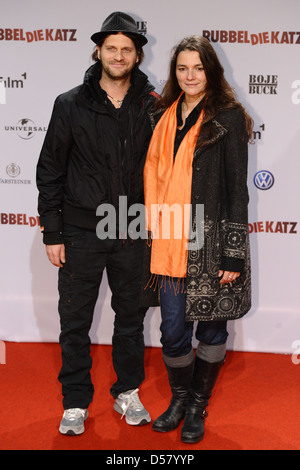 Markus Goller et Katja von Garnier à la première de 'Rubbeldiekatz' du Cinemaxx Potsdamer Platz de cinéma. Berlin, Banque D'Images