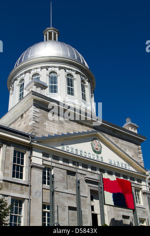 Marché Bonsecours dans le Vieux Montréal, Québec, Canada Banque D'Images