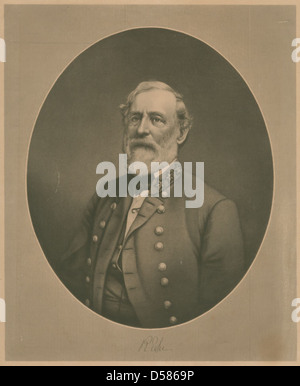 [Le général Robert E. Lee, États confédérés] Banque D'Images