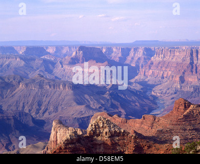 Le Parc National du Grand Canyon, Arizona, États-Unis d'Amérique Banque D'Images