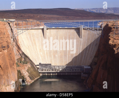 Le Barrage Hoover, Mohave Comté, Arizona, États-Unis d'Amérique Banque D'Images