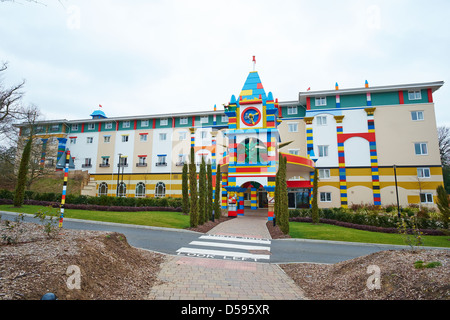 Entrée de l'hôtel Legoland Windsor UK Banque D'Images