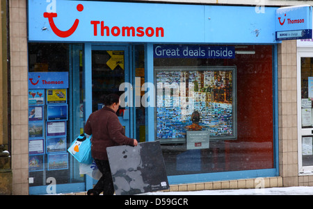 Thomson boutique sur high street Banque D'Images