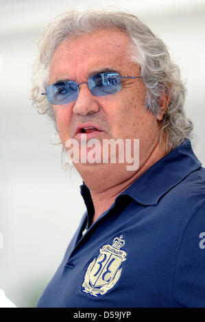 Le Ex-Crew Chef de l'équipe Renault se trouve dans le paddock du circuit de la rue de Valence à Valence, Espagne le 27 juin 2010. Le Grand Prix d'Europe à Valence, est la neuvième course de la saison de Formule 1 2010. Photo : David Ebener Banque D'Images