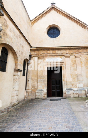 Paroisse catholique grecque plus ancienne église Saint Julien le pauvre à Paris Banque D'Images