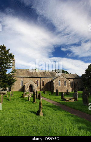 L'église paroissiale de St Giles, Bowes Village, Upper Teesdale, comté de Durham, Angleterre, Grande-Bretagne, Royaume-Uni Banque D'Images