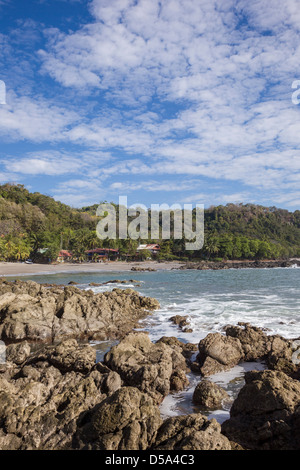 Playa Montezuma dans la province de Puntarenas, Costa Rica. Banque D'Images
