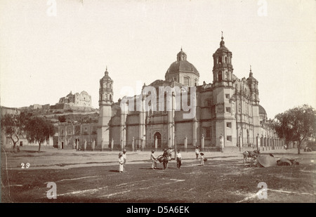 La ville de Mexico. La Basilique de Notre Dame de Guadalupe Banque D'Images