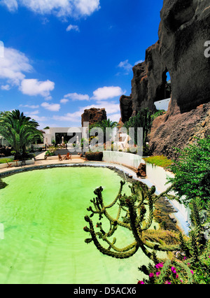 Lag-O-mar, Lanzarote, îles Canaries, Espagne Banque D'Images