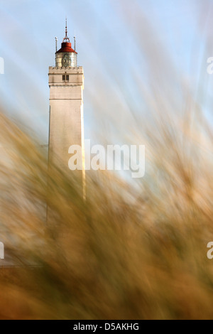 Blavand, au Danemark, au phare de Blaavand Blåvandshuk Banque D'Images