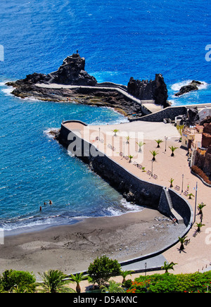 Port de San Sebastian de la Gomera, Îles Canaries, Espagne Banque D'Images