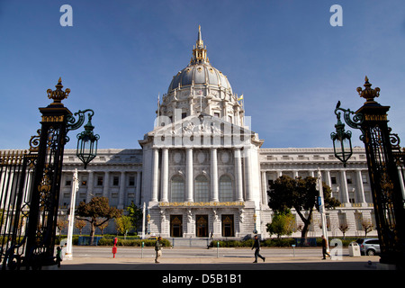 L'Hôtel de ville de San Francisco, San Francisco, Californie, États-Unis d'Amérique, USA Banque D'Images