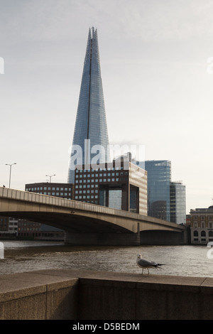 Vue de la prise d'échardes de North West London Bridge Banque D'Images