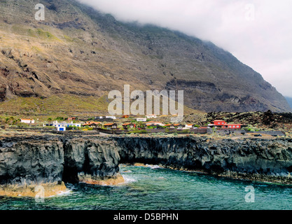 Golfo Côte, Hierro, Îles Canaries Banque D'Images