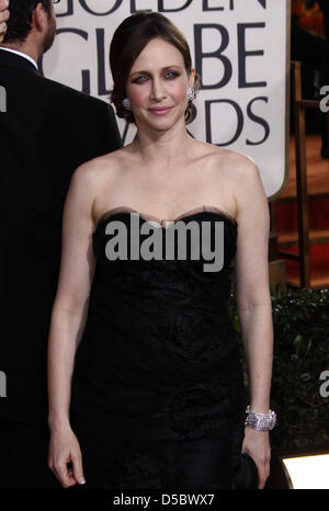 L'actrice Vera Farmiga nous arrive pour la 67e Golden Globe Awards à Los Angeles, USA, 17 janvier 2010. Les Globes de souligner l'excellence dans le cinéma et la télévision. Photo : Hubert Boesl Banque D'Images