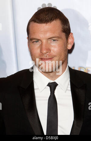 L'acteur australien Sam Worthington à la 67e assemblée annuelle Golden Globes Awards présenté par la Hollywood Foreign Press Association à l'hôtel Beverly Hilton à Beverly Hills, Los Angeles, USA, 17 janvier 2010. Photo : Hubert Boesl Banque D'Images