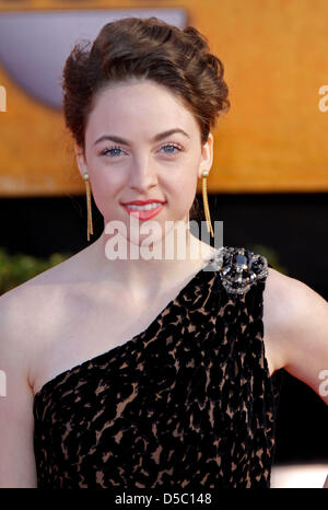 L'actrice Brittany Curran nous assiste à la 16e Conférence annuelle de l'écran de l'Acteur Guild (SAG) Awards au Shrine Auditorium à Los Angeles, Californie, USA, 23 janvier 2010. La Screen Actors Guild récompense l'excellence dans cinq films et huit heures de catégories. Photo : Hubert Boesl Banque D'Images